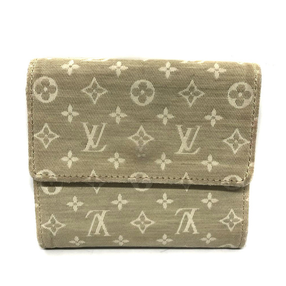 Louis Vuitton Monnaie Dune Tan Carte Wallet Brown Monogram Beige Porte - Picture 1 of 6